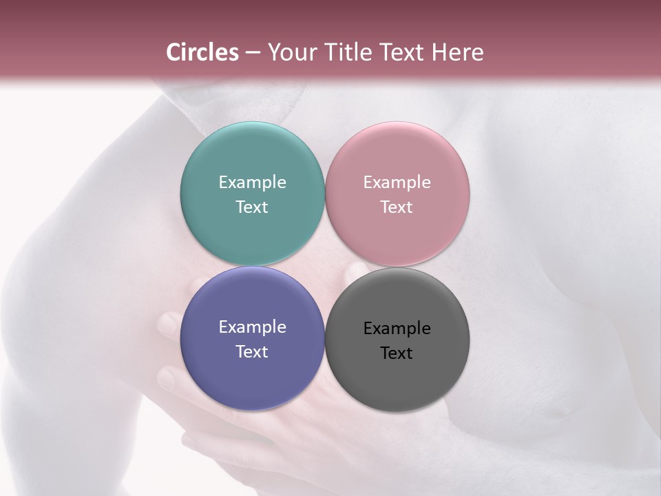 Mensch Burnout Schmerzen PowerPoint Template