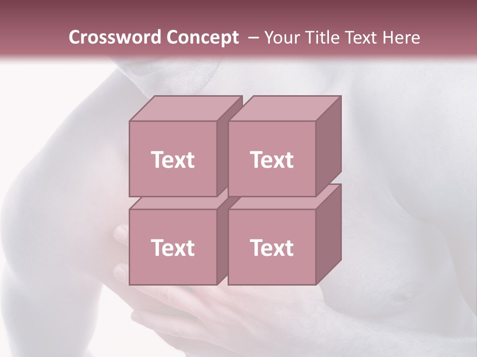 Mensch Burnout Schmerzen PowerPoint Template