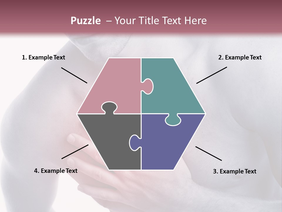 Mensch Burnout Schmerzen PowerPoint Template