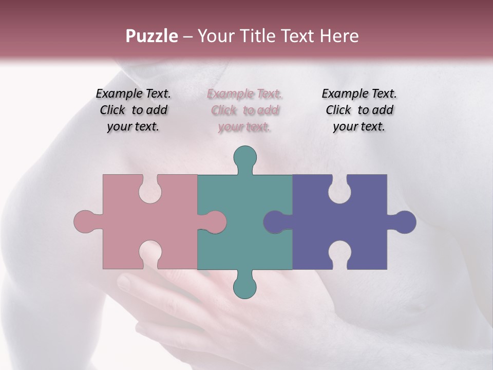 Mensch Burnout Schmerzen PowerPoint Template