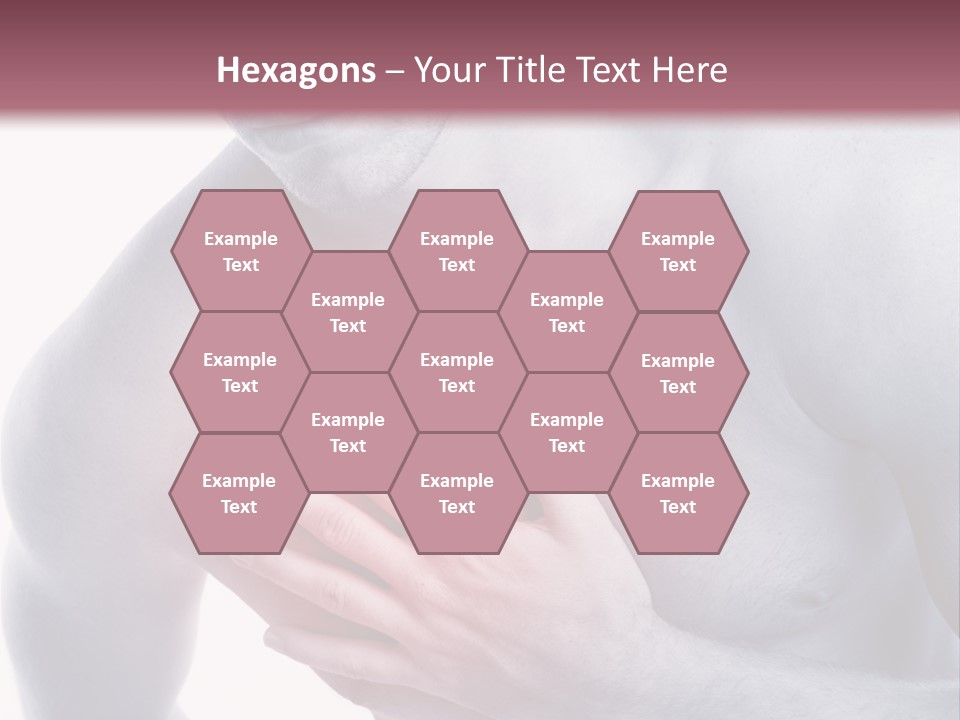 Mensch Burnout Schmerzen PowerPoint Template