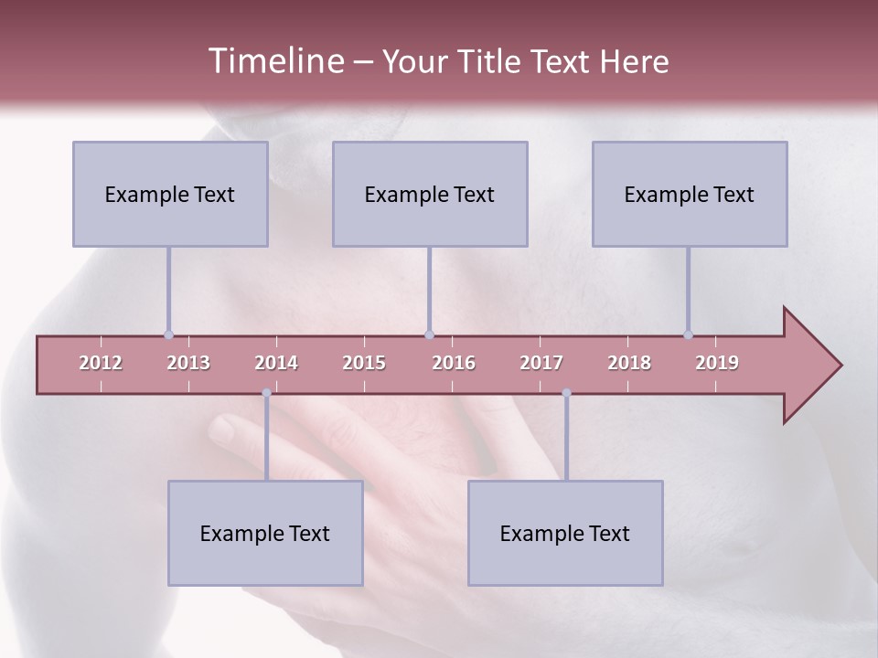 Mensch Burnout Schmerzen PowerPoint Template