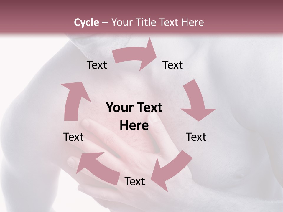 Mensch Burnout Schmerzen PowerPoint Template