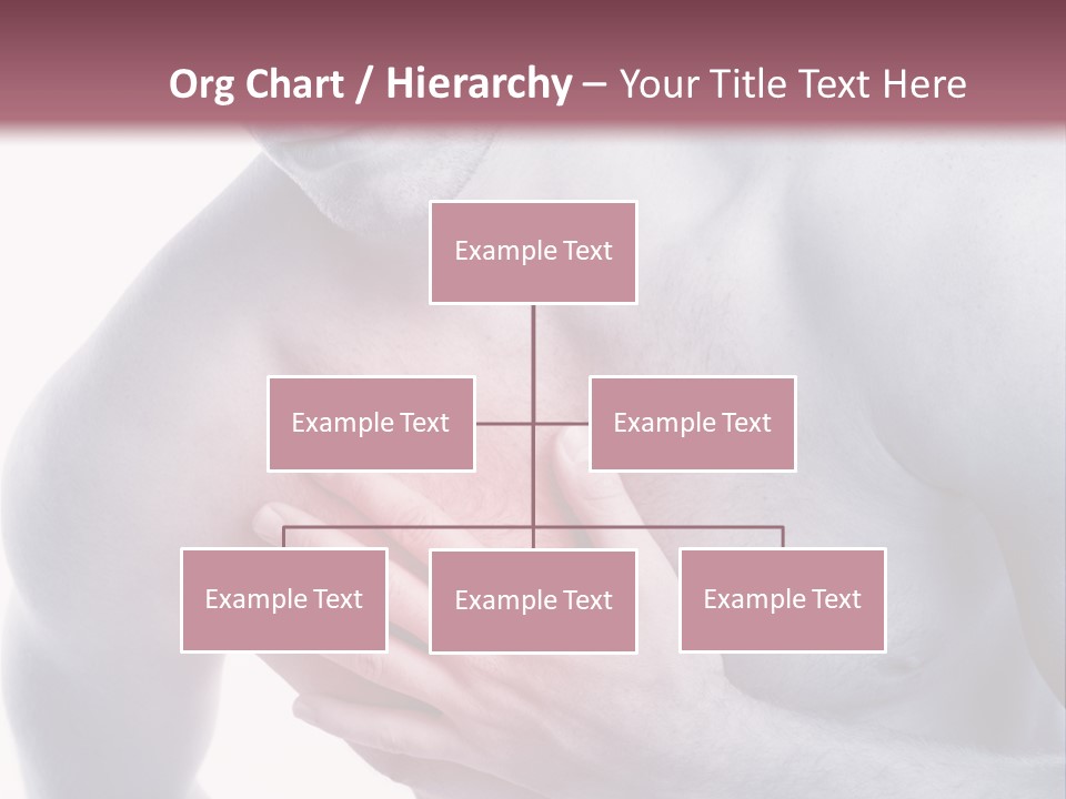 Mensch Burnout Schmerzen PowerPoint Template