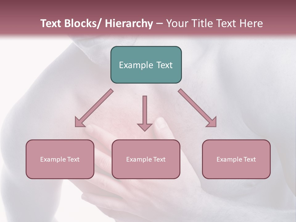 Mensch Burnout Schmerzen PowerPoint Template