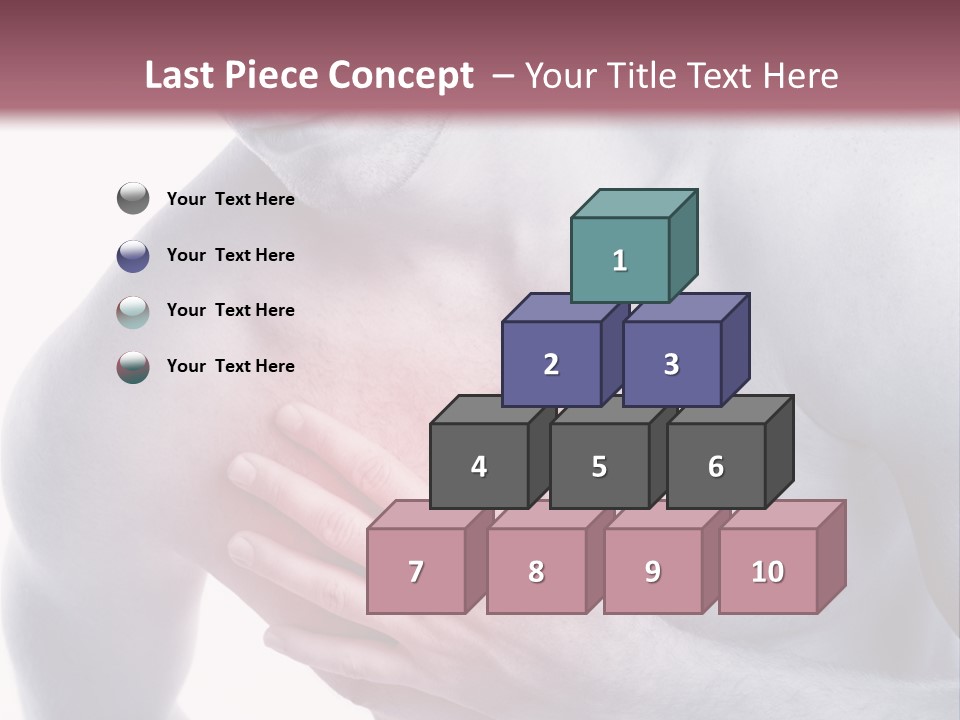 Mensch Burnout Schmerzen PowerPoint Template