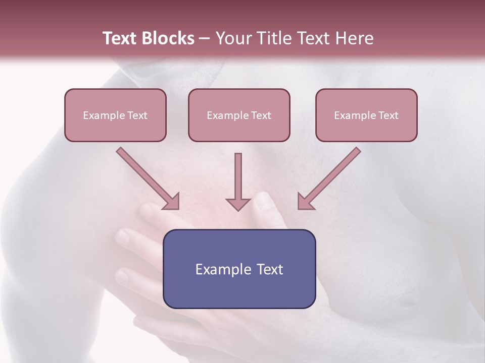 Mensch Burnout Schmerzen PowerPoint Template