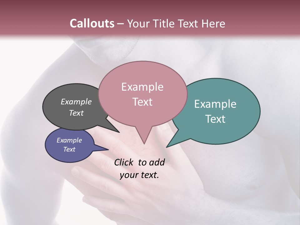 Mensch Burnout Schmerzen PowerPoint Template