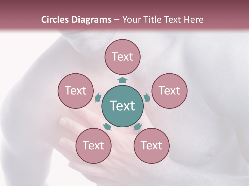 Mensch Burnout Schmerzen PowerPoint Template