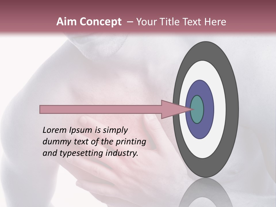 Mensch Burnout Schmerzen PowerPoint Template