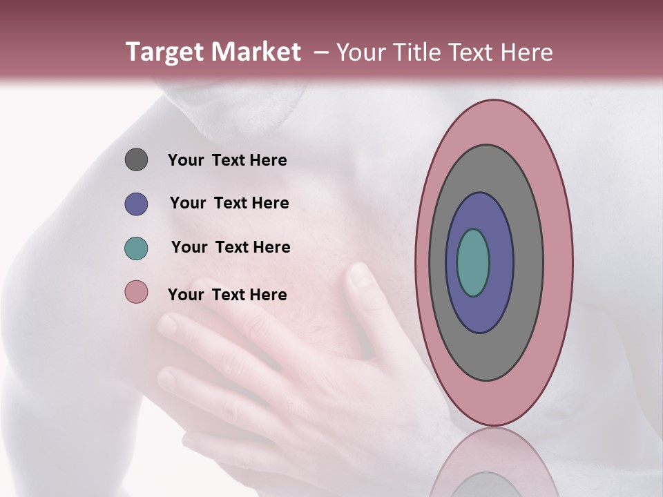 Mensch Burnout Schmerzen PowerPoint Template