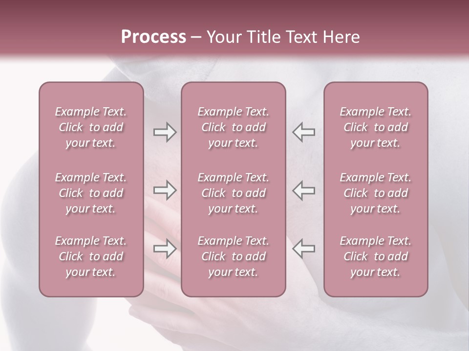 Mensch Burnout Schmerzen PowerPoint Template