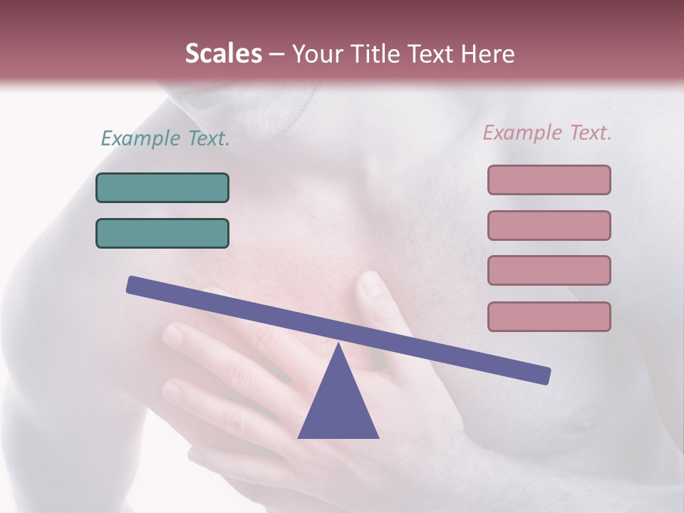 Mensch Burnout Schmerzen PowerPoint Template