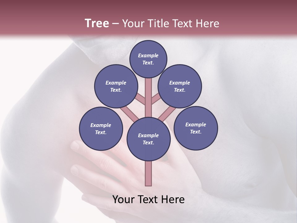 Mensch Burnout Schmerzen PowerPoint Template