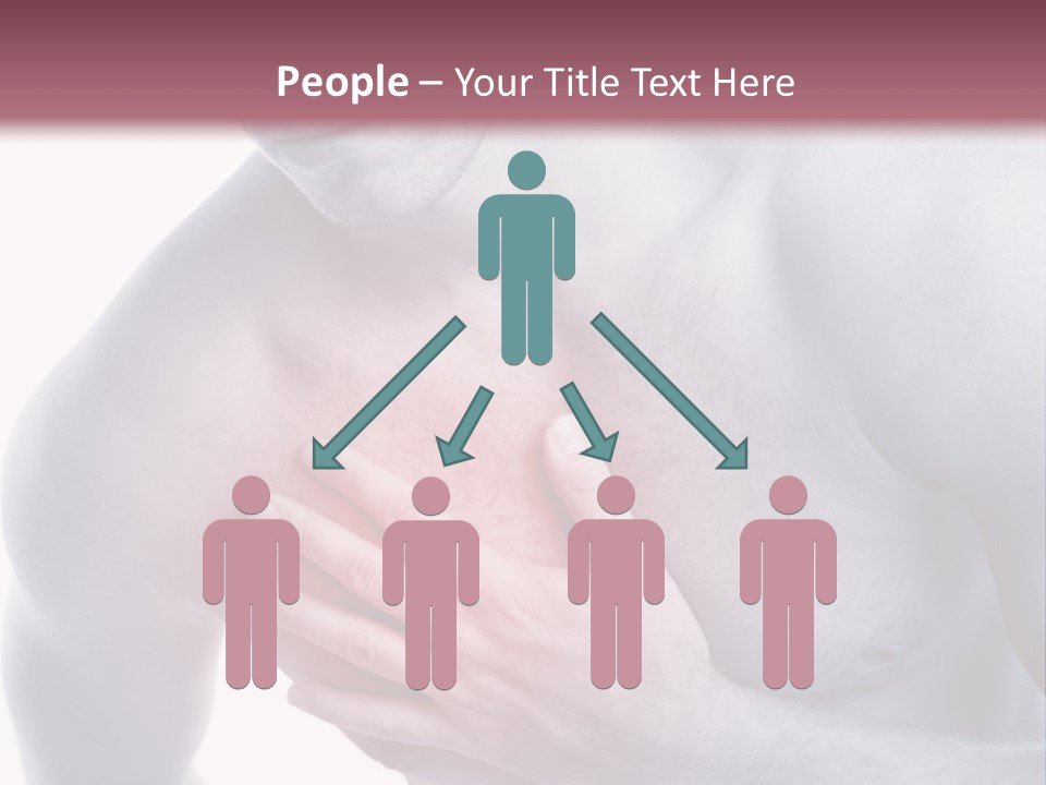 Mensch Burnout Schmerzen PowerPoint Template