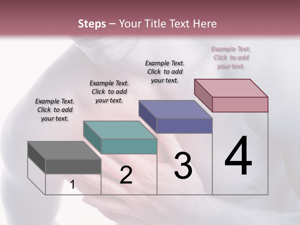 Mensch Burnout Schmerzen PowerPoint Template