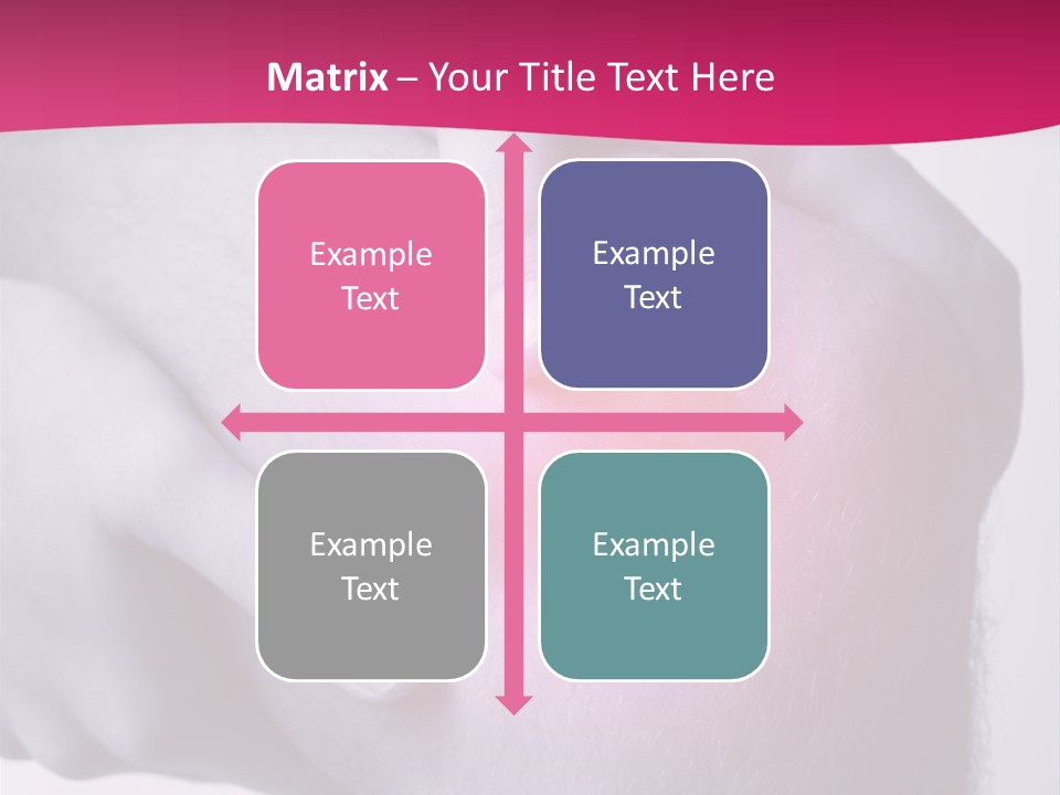 Sportler Verletzung Meniscus PowerPoint Template