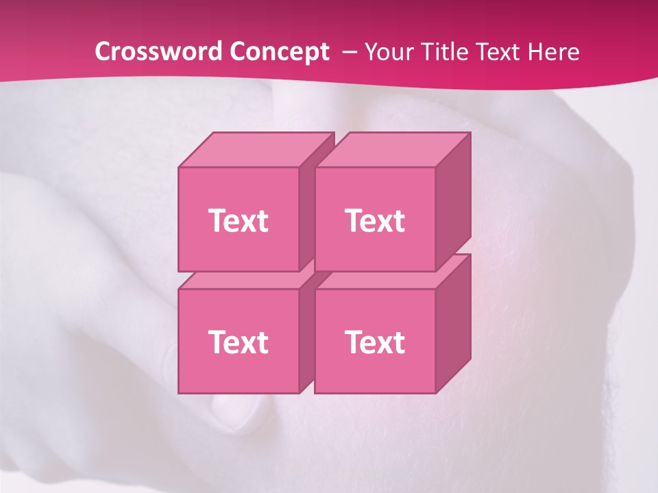 Sportler Verletzung Meniscus PowerPoint Template