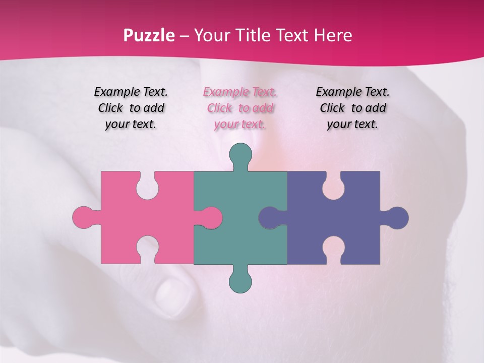 Sportler Verletzung Meniscus PowerPoint Template