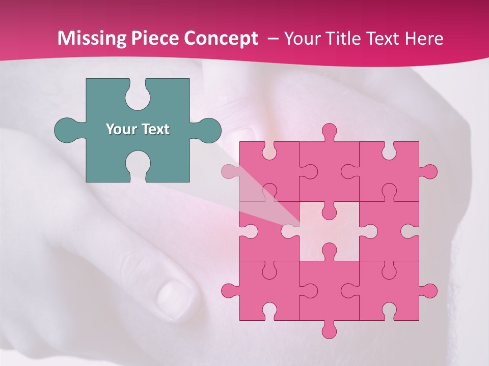 Sportler Verletzung Meniscus PowerPoint Template