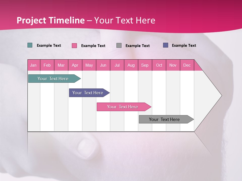Sportler Verletzung Meniscus PowerPoint Template
