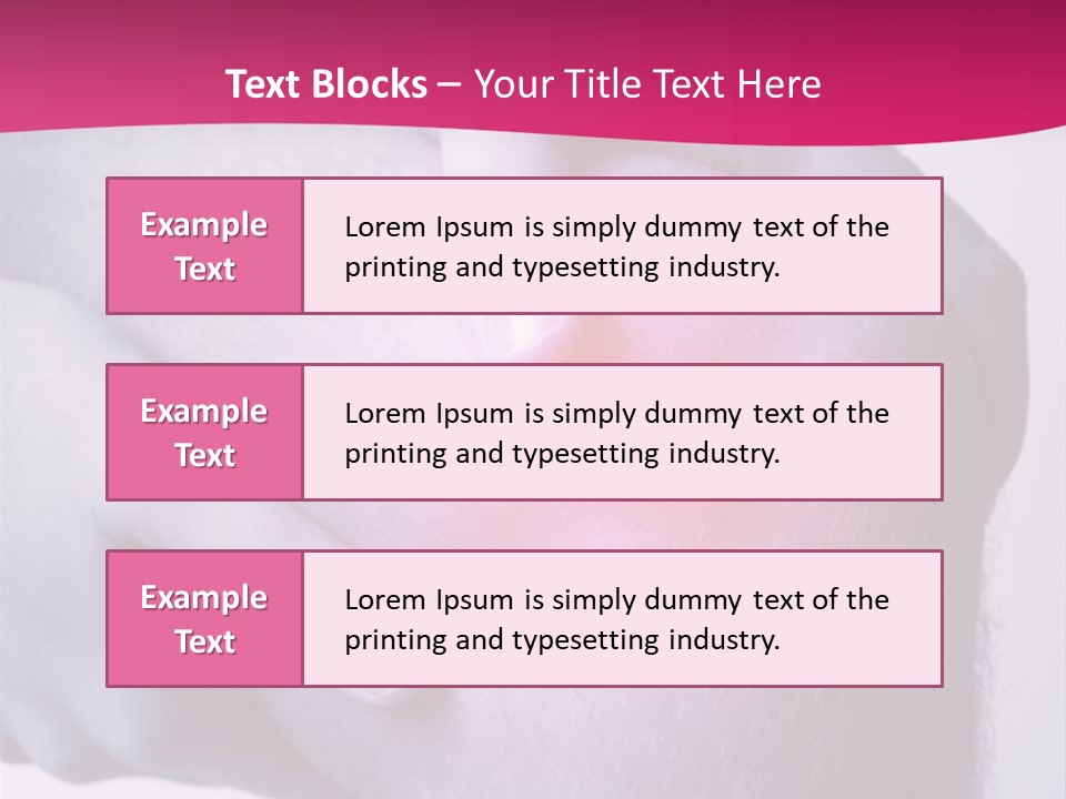 Sportler Verletzung Meniscus PowerPoint Template
