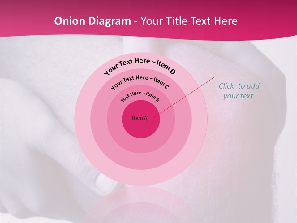 Sportler Verletzung Meniscus PowerPoint Template