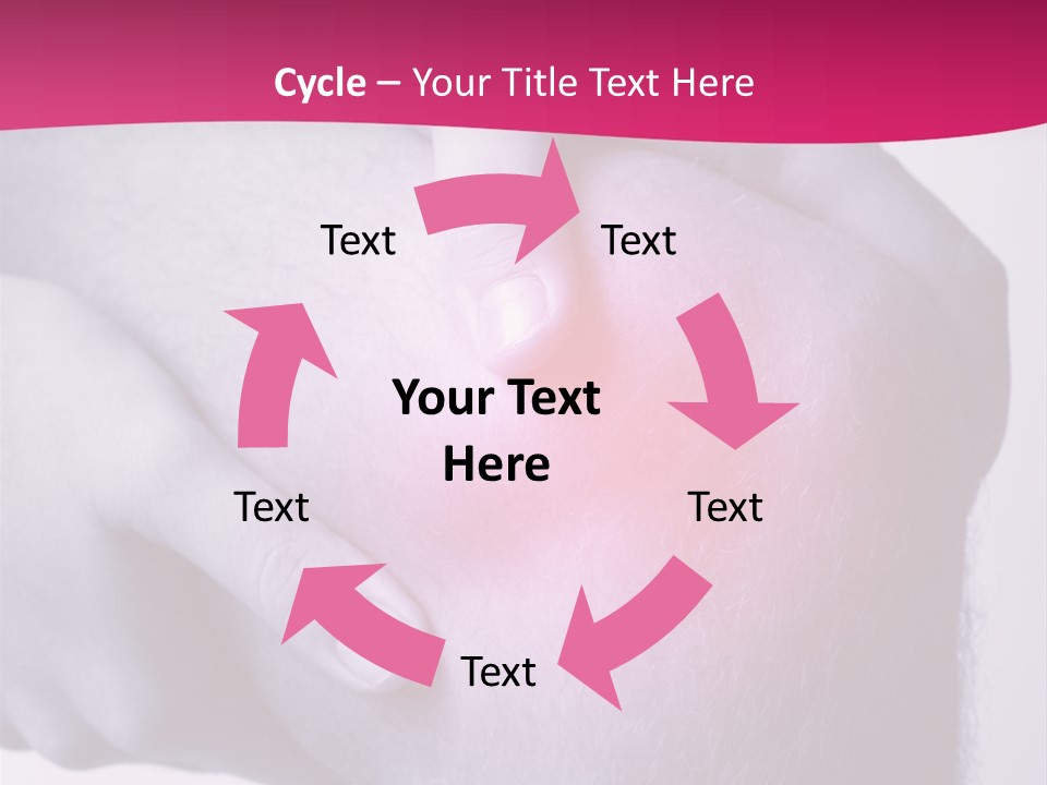 Sportler Verletzung Meniscus PowerPoint Template