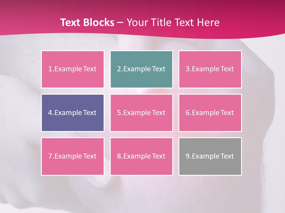 Sportler Verletzung Meniscus PowerPoint Template