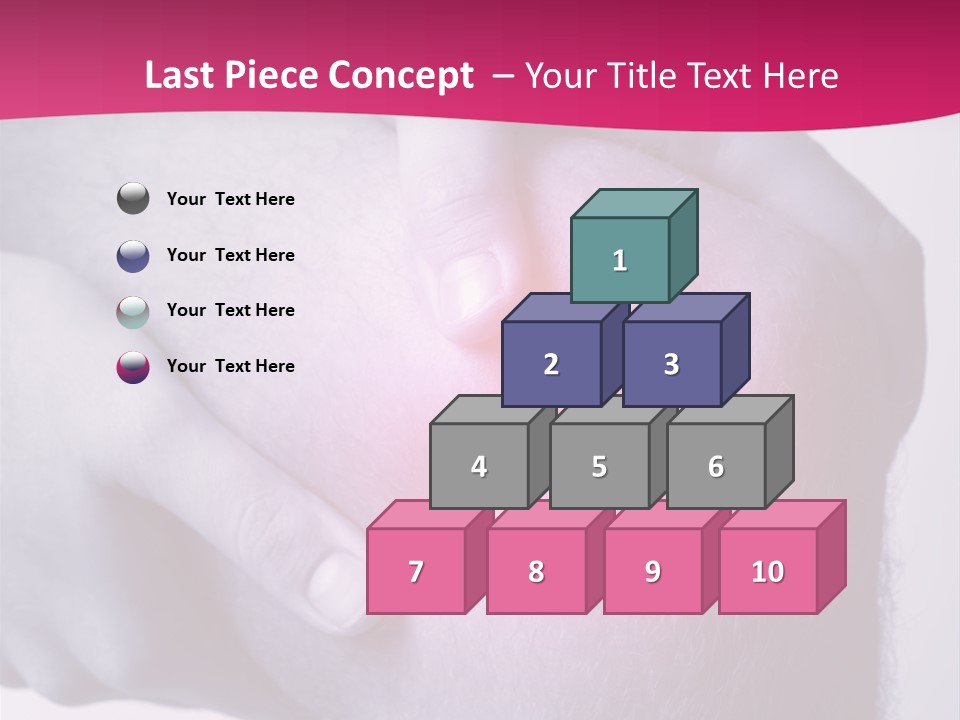 Sportler Verletzung Meniscus PowerPoint Template