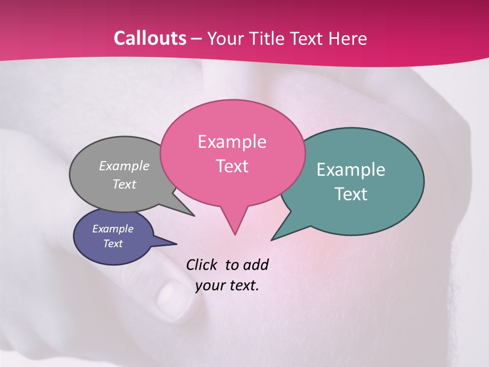 Sportler Verletzung Meniscus PowerPoint Template