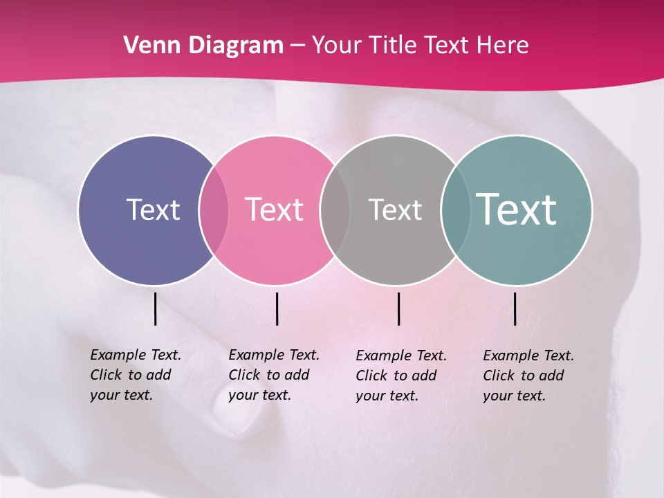 Sportler Verletzung Meniscus PowerPoint Template