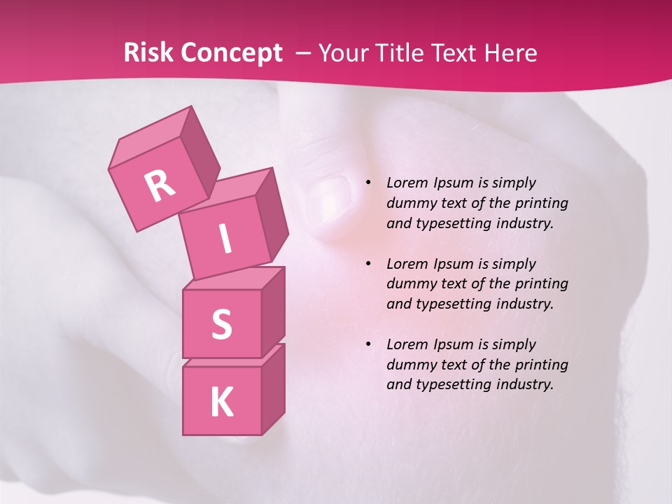 Sportler Verletzung Meniscus PowerPoint Template