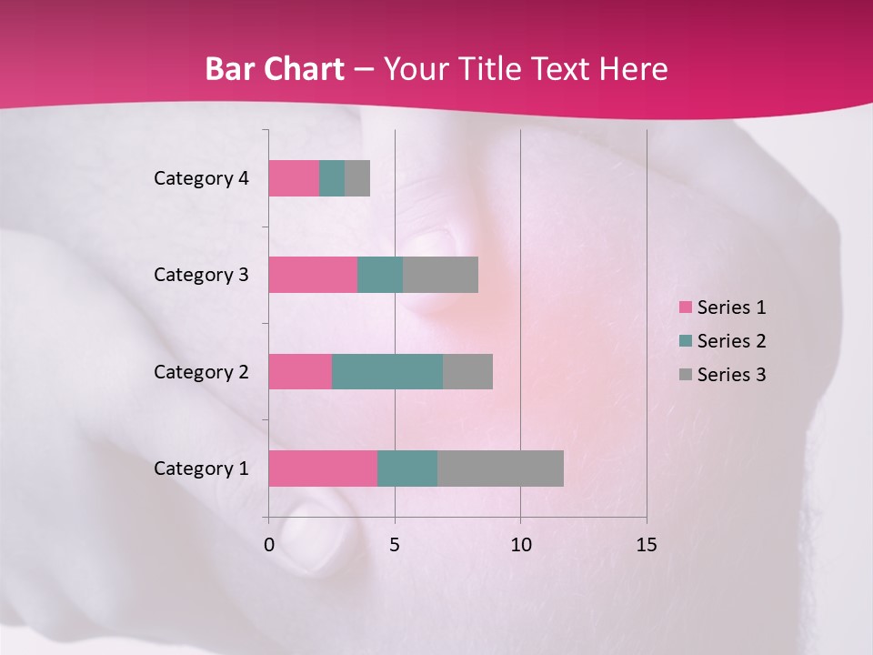 Sportler Verletzung Meniscus PowerPoint Template