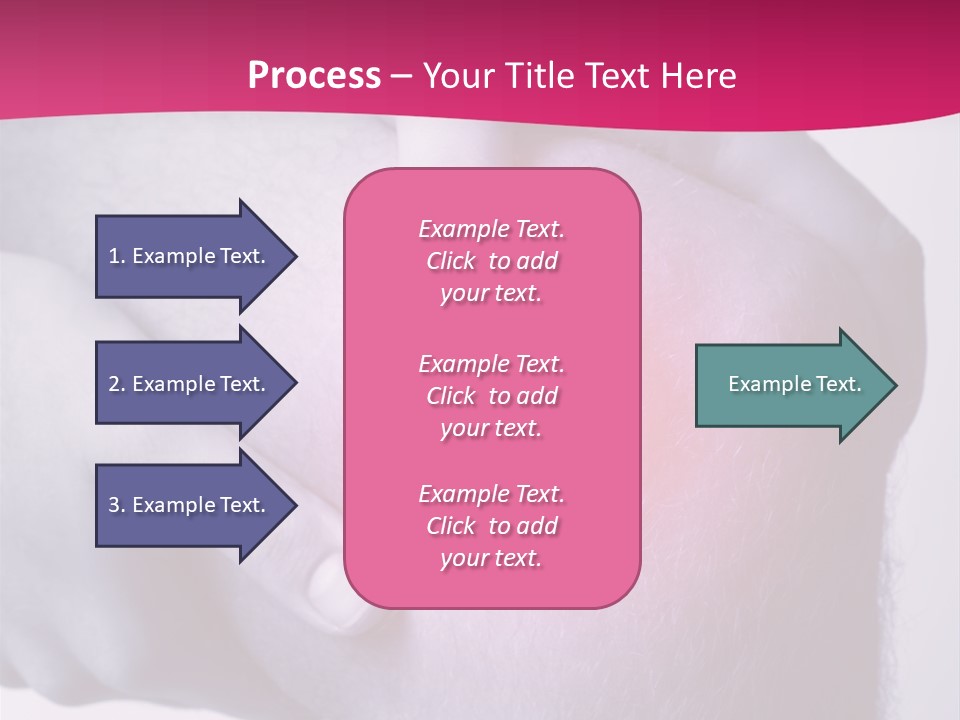Sportler Verletzung Meniscus PowerPoint Template