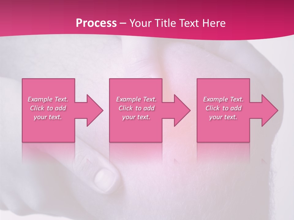 Sportler Verletzung Meniscus PowerPoint Template