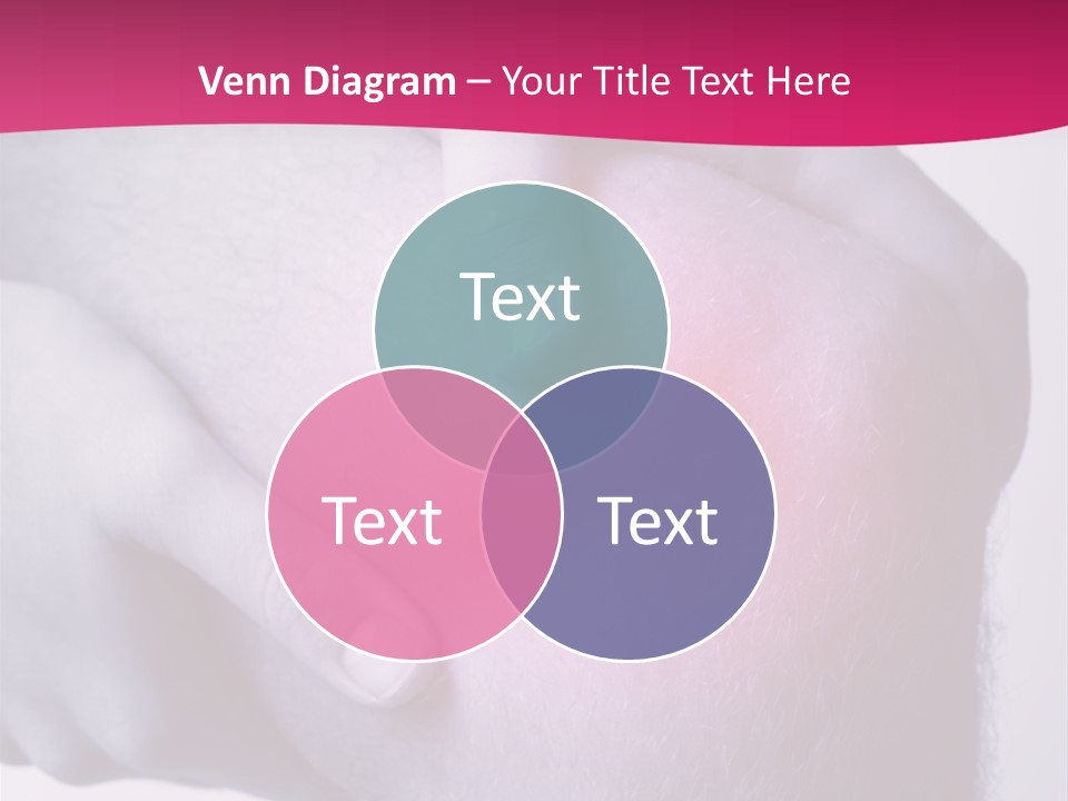 Sportler Verletzung Meniscus PowerPoint Template