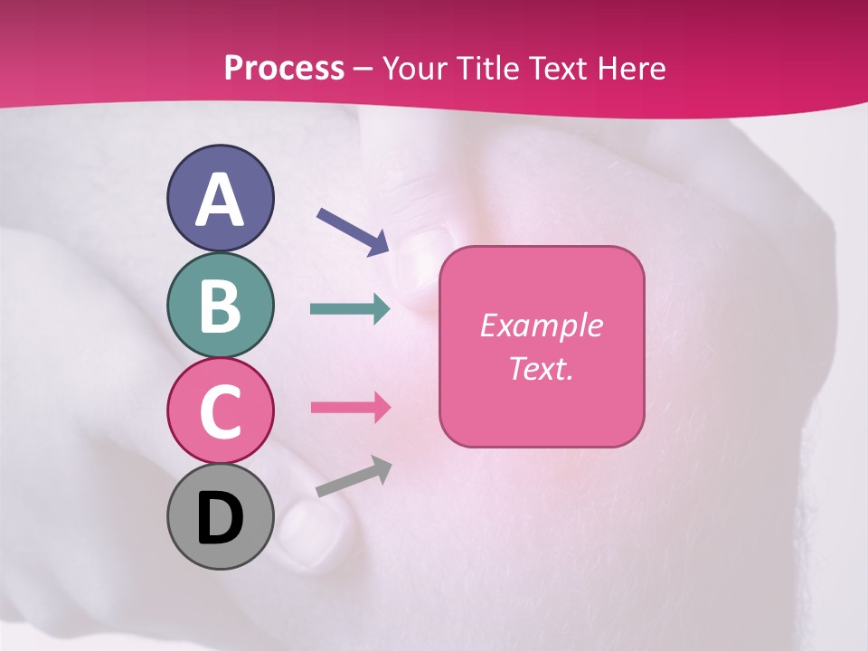 Sportler Verletzung Meniscus PowerPoint Template