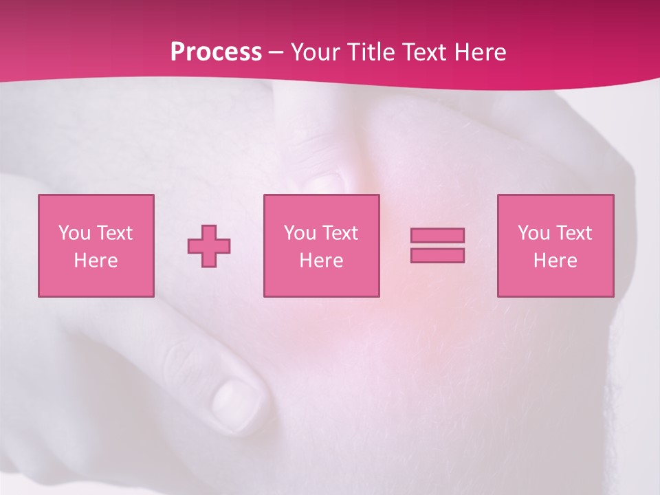 Sportler Verletzung Meniscus PowerPoint Template