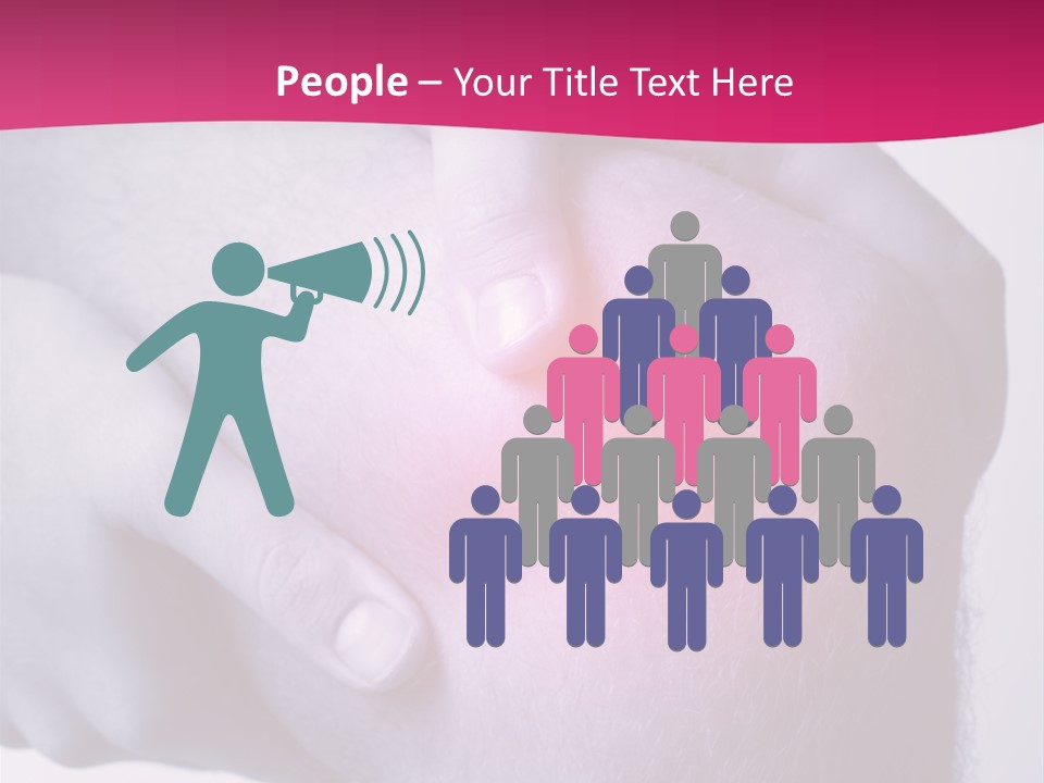 Sportler Verletzung Meniscus PowerPoint Template