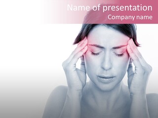 Pain Grippe Gesundheit PowerPoint Template