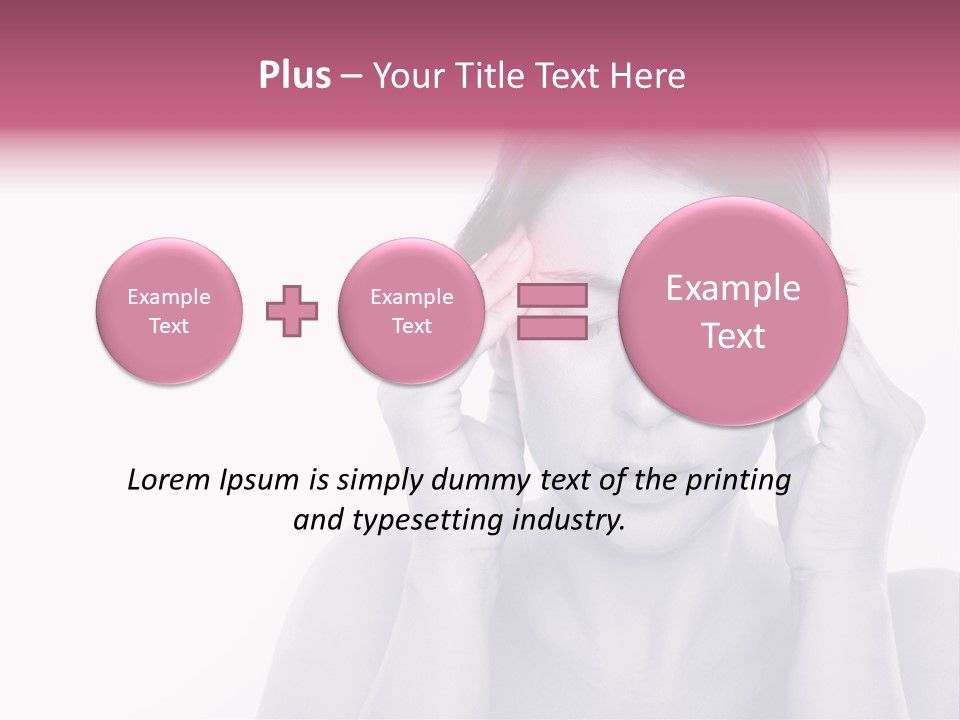 Pain Grippe Gesundheit PowerPoint Template