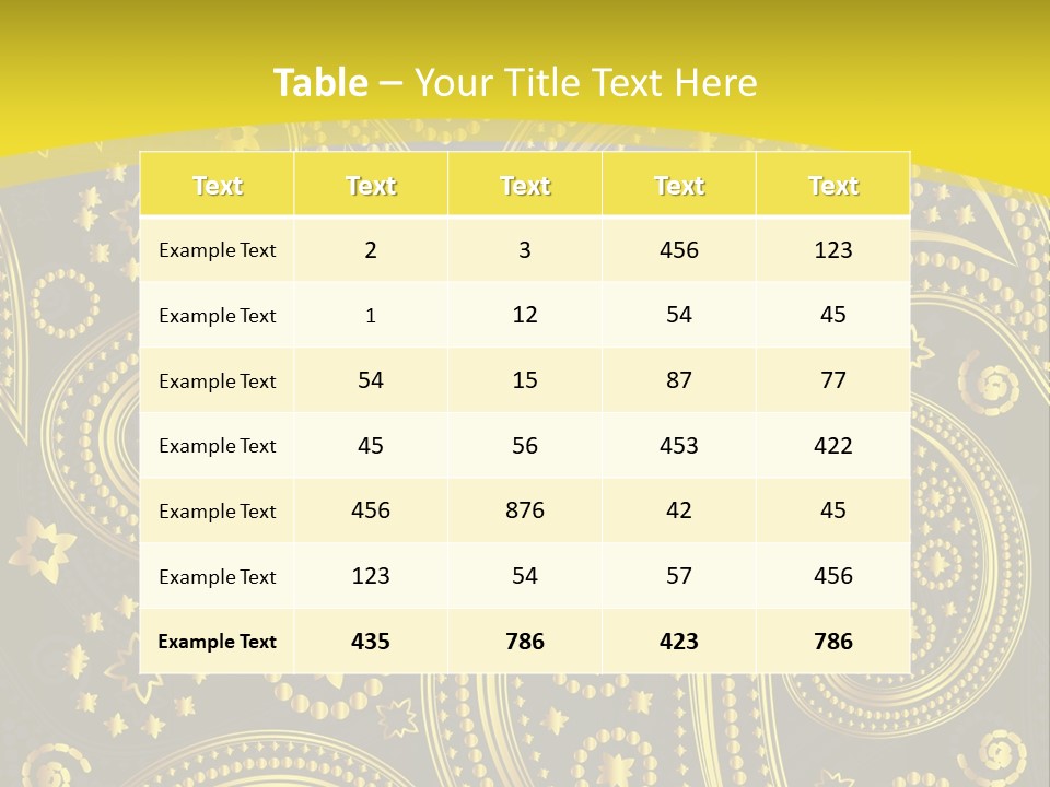 Ribbon Party Border PowerPoint Template