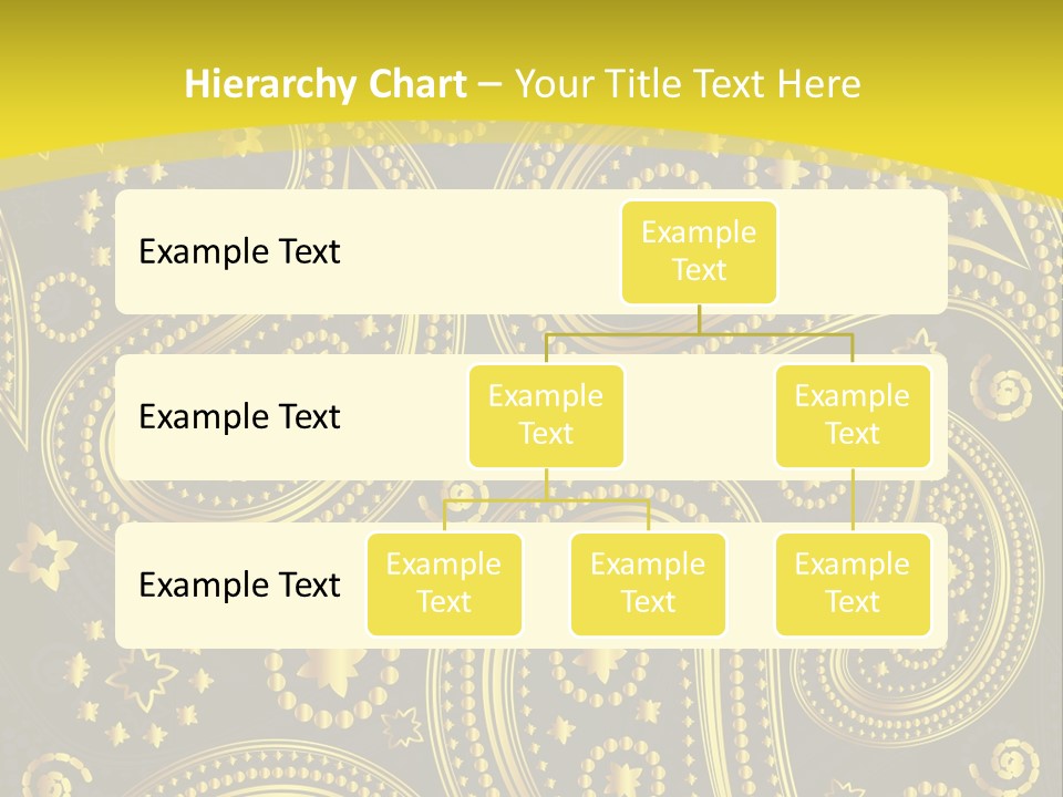 Ribbon Party Border PowerPoint Template