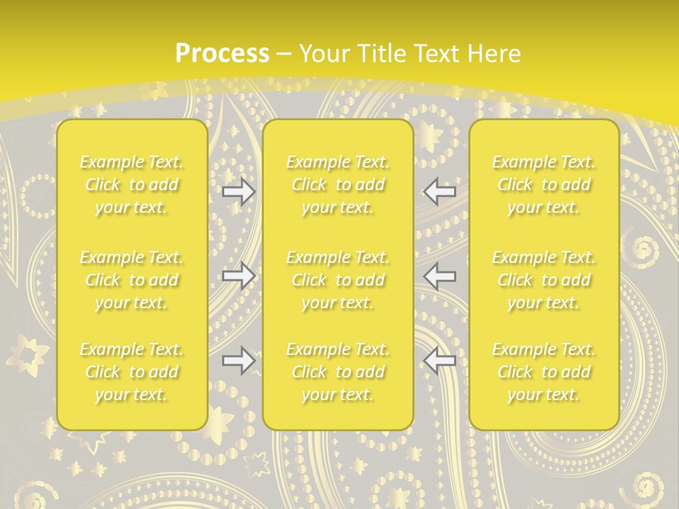 Ribbon Party Border PowerPoint Template