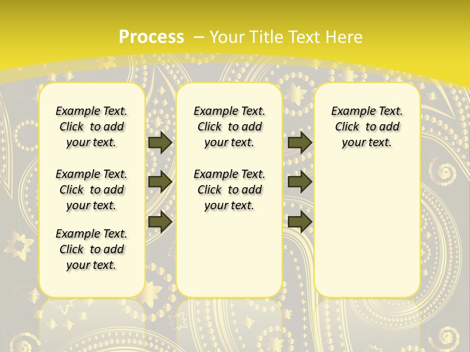Ribbon Party Border PowerPoint Template