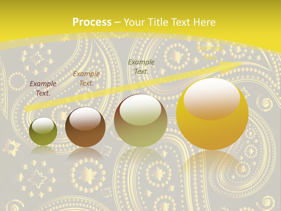 Ribbon Party Border PowerPoint Template