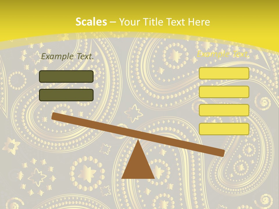 Ribbon Party Border PowerPoint Template