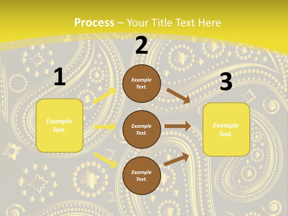 Ribbon Party Border PowerPoint Template