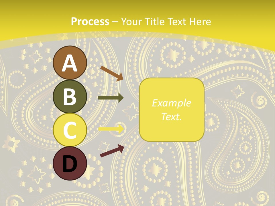 Ribbon Party Border PowerPoint Template